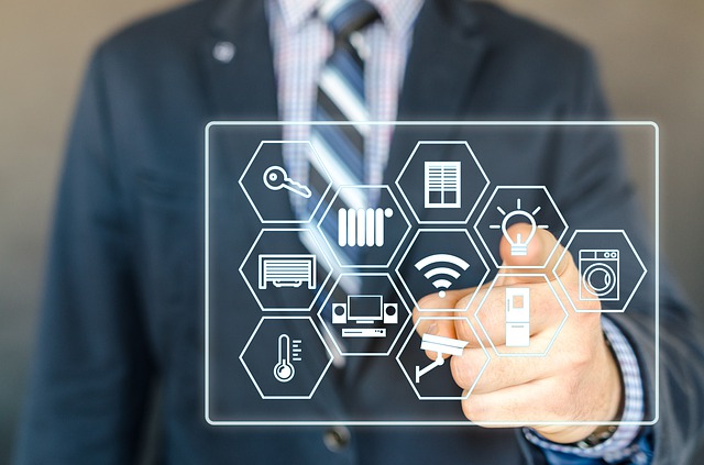 Managing connected systems from a touchscreen